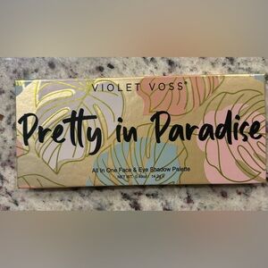 Violet Voss Pretty in Paradise face and eye shadow palette